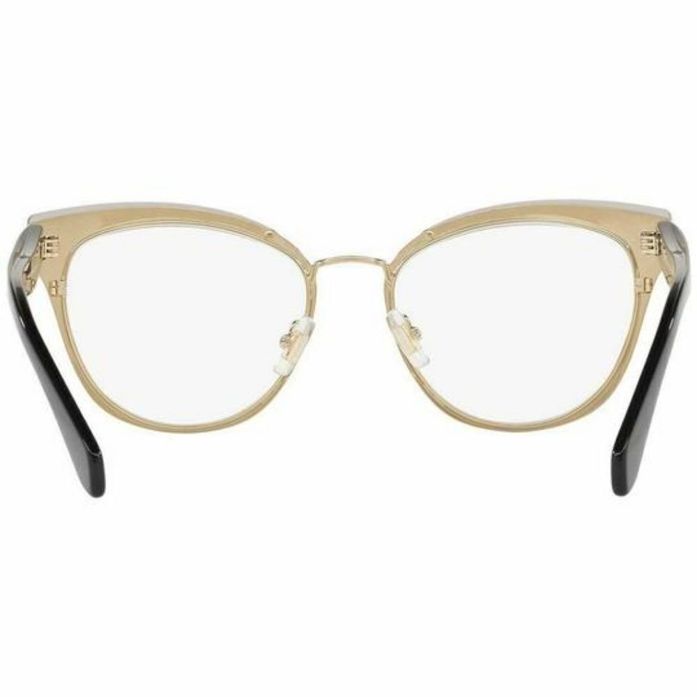 Miu Miu Cat Eye Style Eyeglasses Black W/Demo Lens - Picture 6 of 7